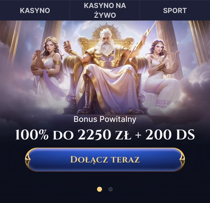 Baner kasyna